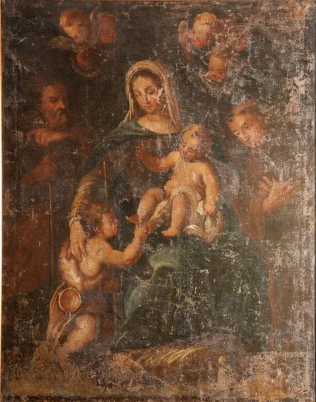 Madonna con Gesù Bambino e santi